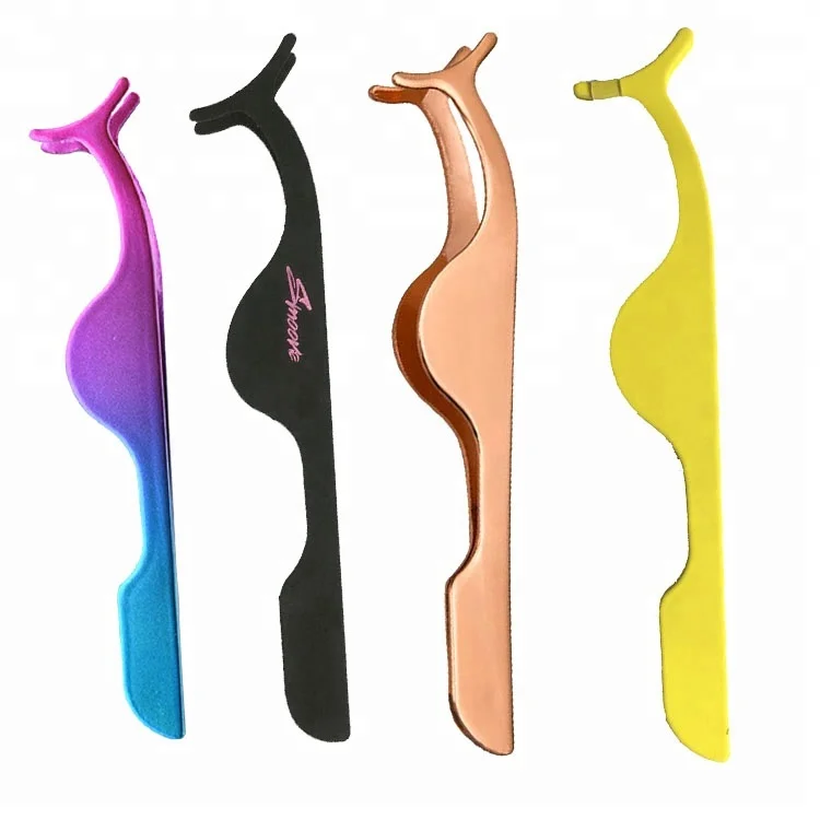 Lash tools makeup scissors stainless steel cosmetic eyebrow scissors rose gold scissors