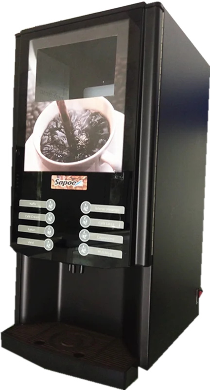 high quality 3 different kinds drink tea time automatic coffee espresso machine