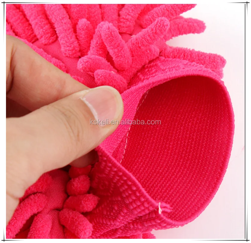 Microfiber Car Wash Washing Cleaning Glove Clean Care Mitt Auto Cloth Vehicle