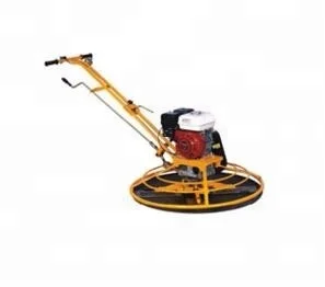 walk behind gasoline electric power helicopter edging finishing float machine