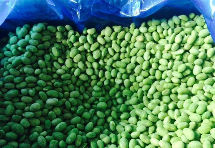 Taiwan 75 LQF Frozen Edamame Green Soybeans Kernel