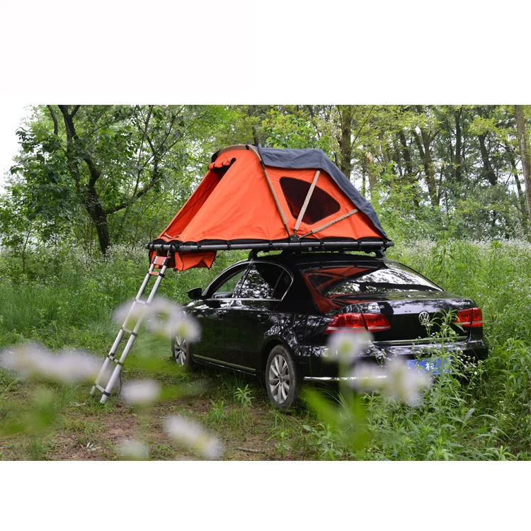 4 person hard shell easy installation car roof top tent for camping