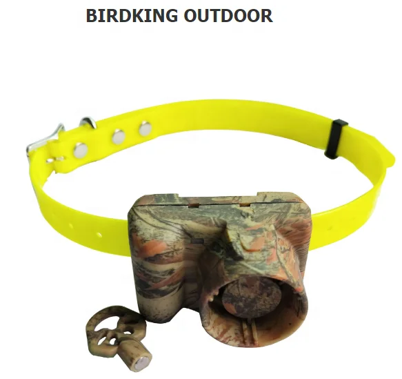 
Waterproof rechargeable design hunting dog beeper training collar with camouflage and yellow color 