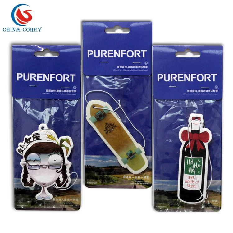 
lemon scent flavor paper air freshener for car 