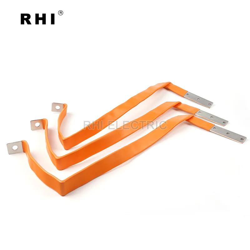 High tensile strength copper laminated flexible insulated bus bar contactor for electric lifter