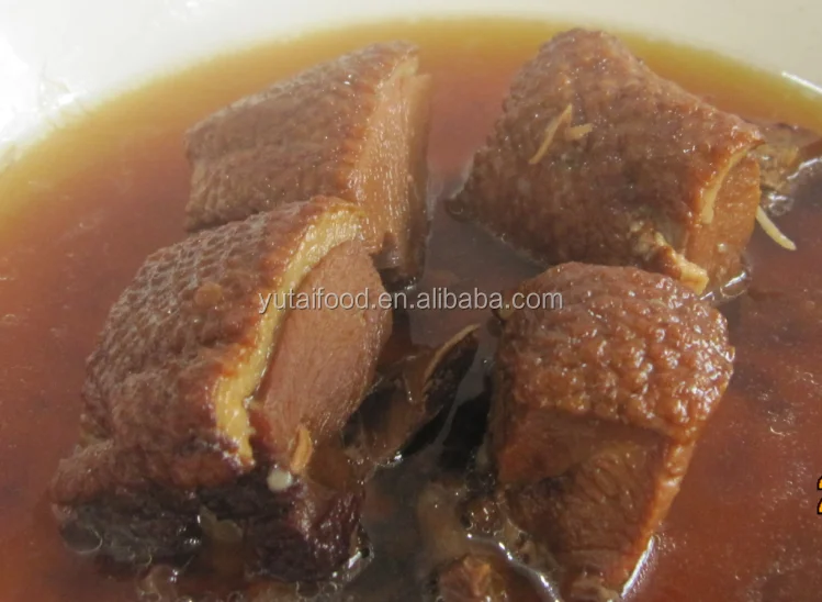 Delicious Canned Food Halal Roasted Goose