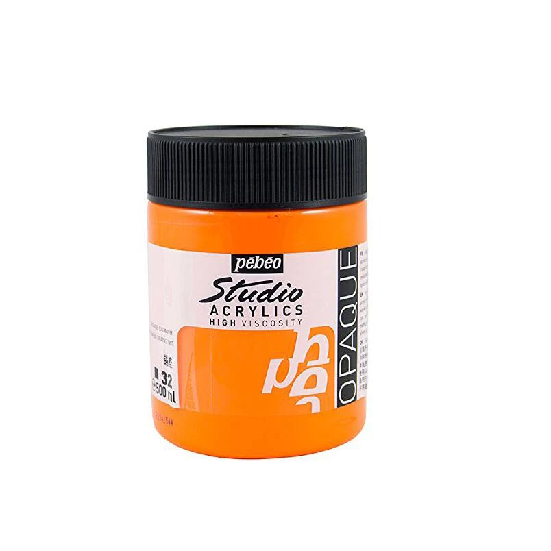 
Wholesale high consistency 500ml Pebeo studio acrylic color paint for artist painting 