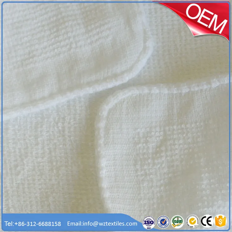 Quality Custom Woven Refreshing Wet Cotton Towel For Passenger
