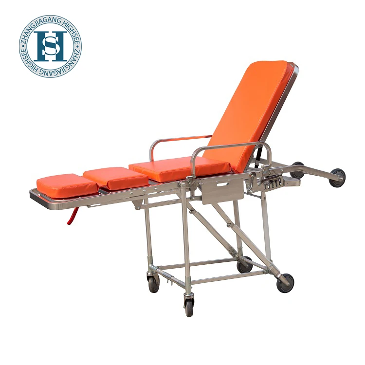 
HS-D002 ambulance trolley bed 