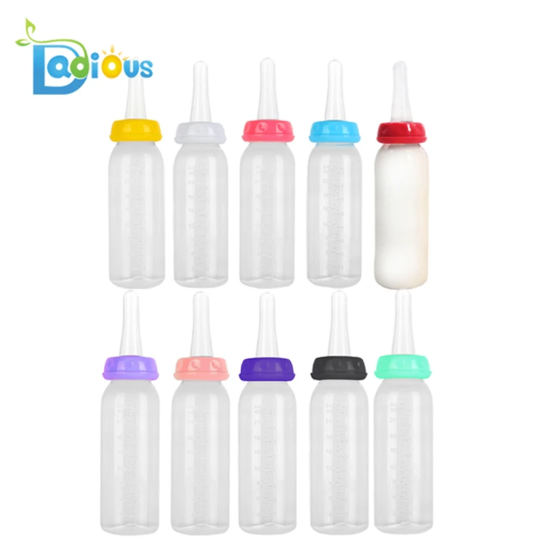 ABDL Soild Colors PP Adult Baby Feeding Bottle With Silicone Adult Nipple
