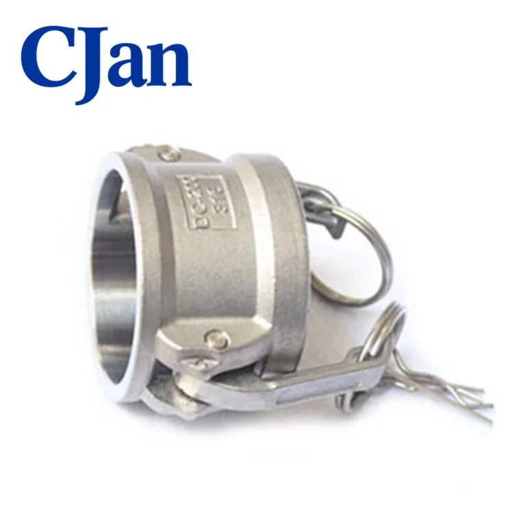 Stainless steel quick coupling camlock type DC for hose fitting
