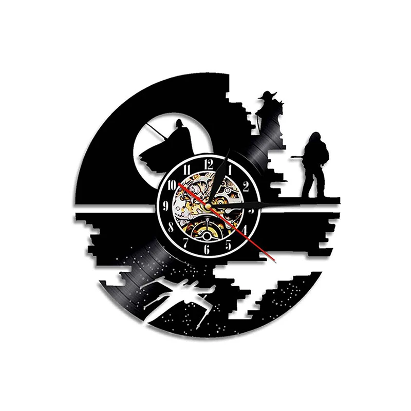 
Amazon Vintage Wall Clock Black Vinyl Record Wall Clock Retro Wall Clock 