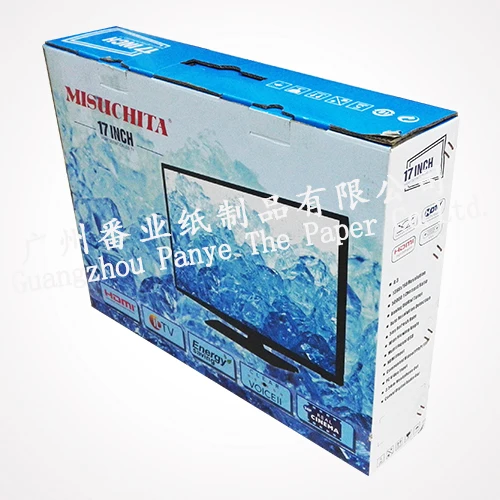 
17 inch LED TV cardboard box customize paper box packaging made in china carton box 