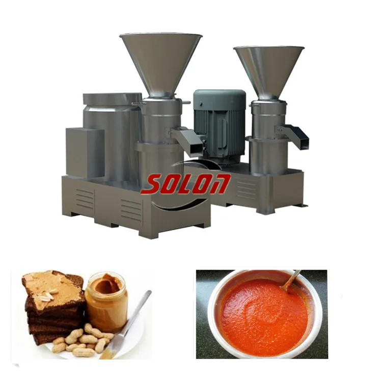 304 Stainless Steel Tahini / peanut butter / sesame grinding making machine