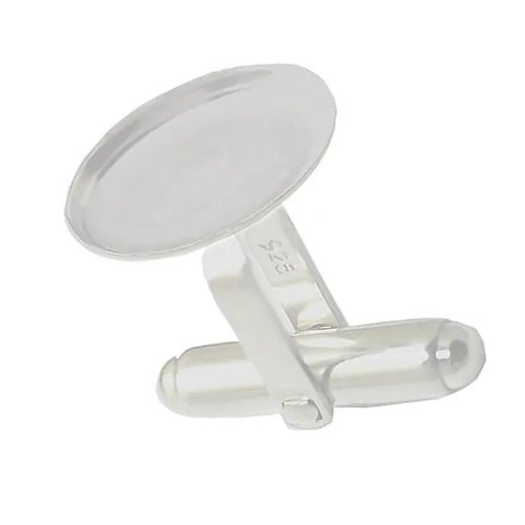 Beadsnice 925 sterling silver cuff fashion with base 12mm wholesale backs fabrication cufflinks for mens ID27501