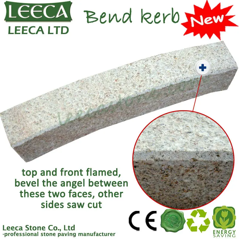 желтый гранит g682 изгибая обуздать тумба