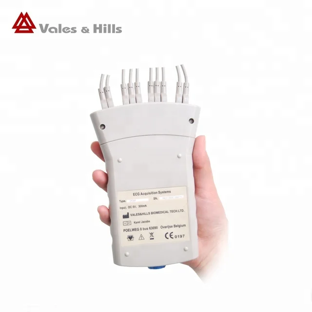 trending products 2024 new arrivals medical science 12-Lead pc based mobile digital ecg system from China