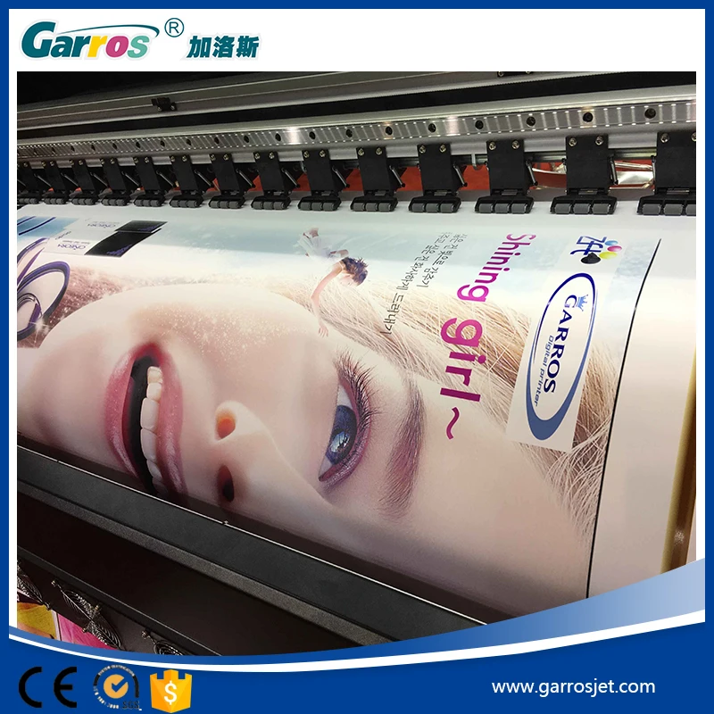 Garros 1.8m 6ft 1440dpi dx7 head panaflex printing machine