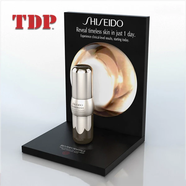 Factory offer OEM display stand for  Retail Shops Countertop display stand skin care acrylic display stand