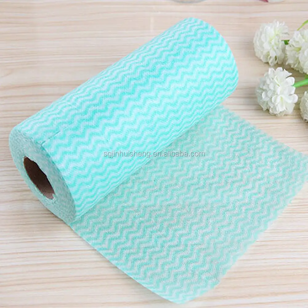 
Polyester viscose non woven anti static kitchen household dry cleaning cloth rag dishcloth 