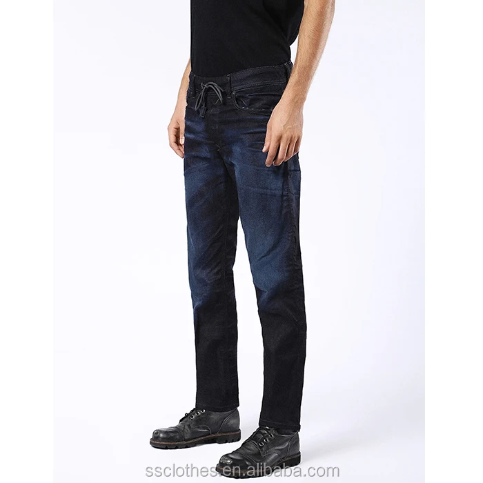 Low price fashion wholesale Brazilian style origin men jogger jeans with high quality