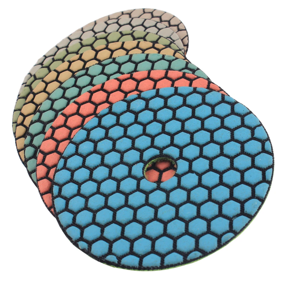 Phoenix best 4 inch granite diamond dry polishing pads