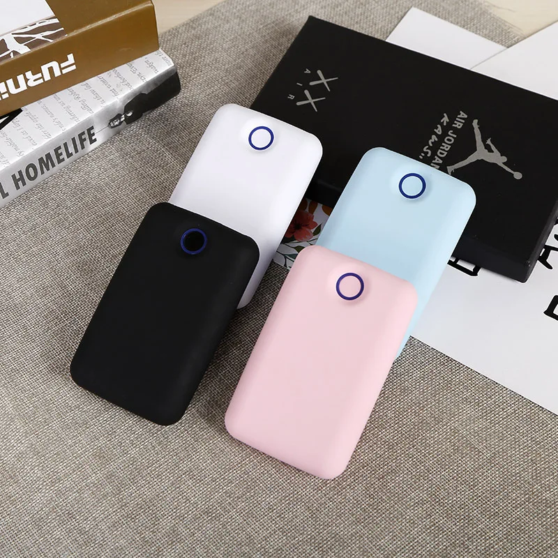 2018 новый продукт логотип 7800 мАч конфеты цвет глазури Открытый фонарик зарядное устройство Power Bank