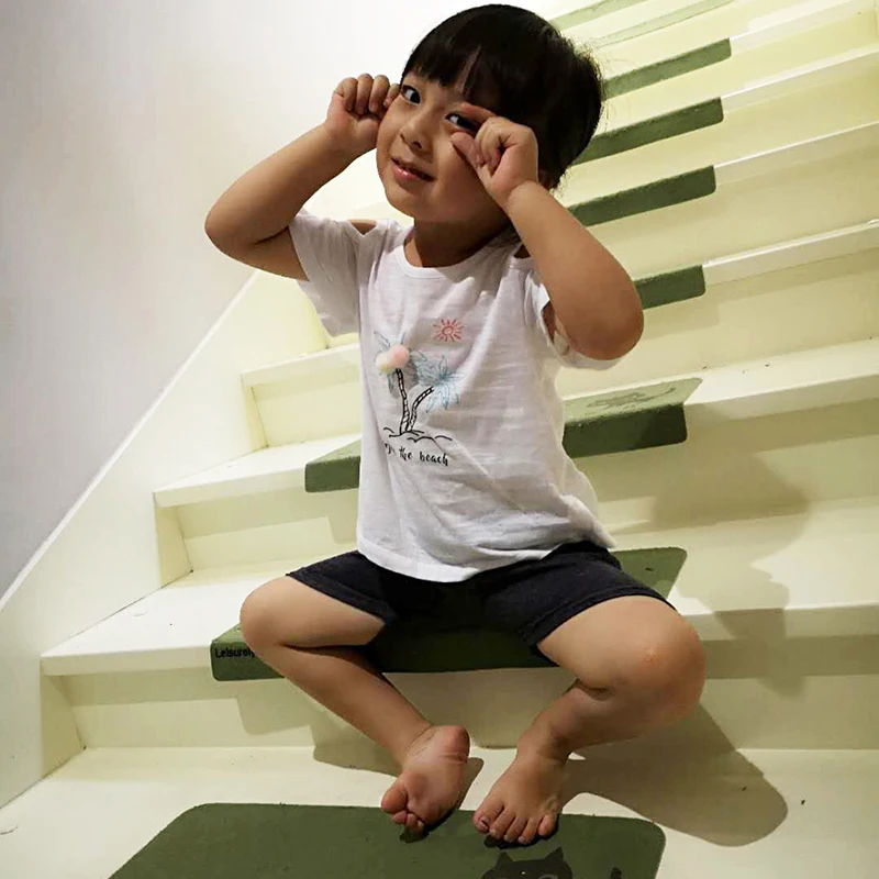 
wholesale children casual printing baby t shirt white 