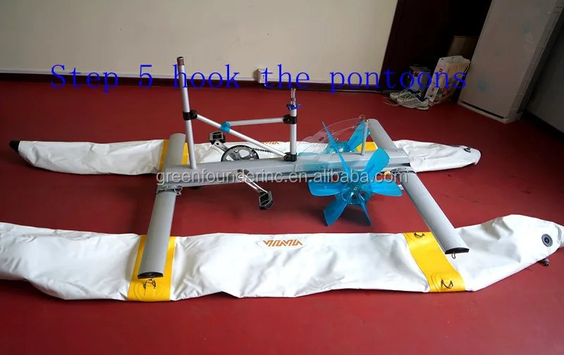 
Water BikeS Fishing Boats Using PVC Pontoons PVC Balloons Supply 