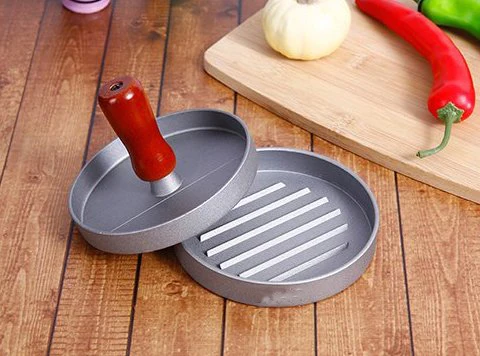 
Hot Selling Heavy Duty Non stick Stuffed Burger Press, Burger Maker, Patty Mold Hamburger Press 