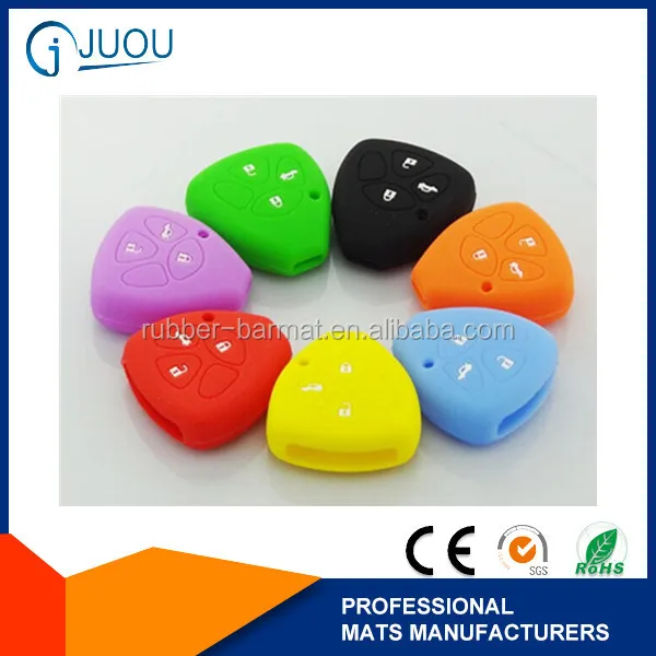 Custom Various Car Logo Models Remote Control Key Case Silicone Car Key Cover