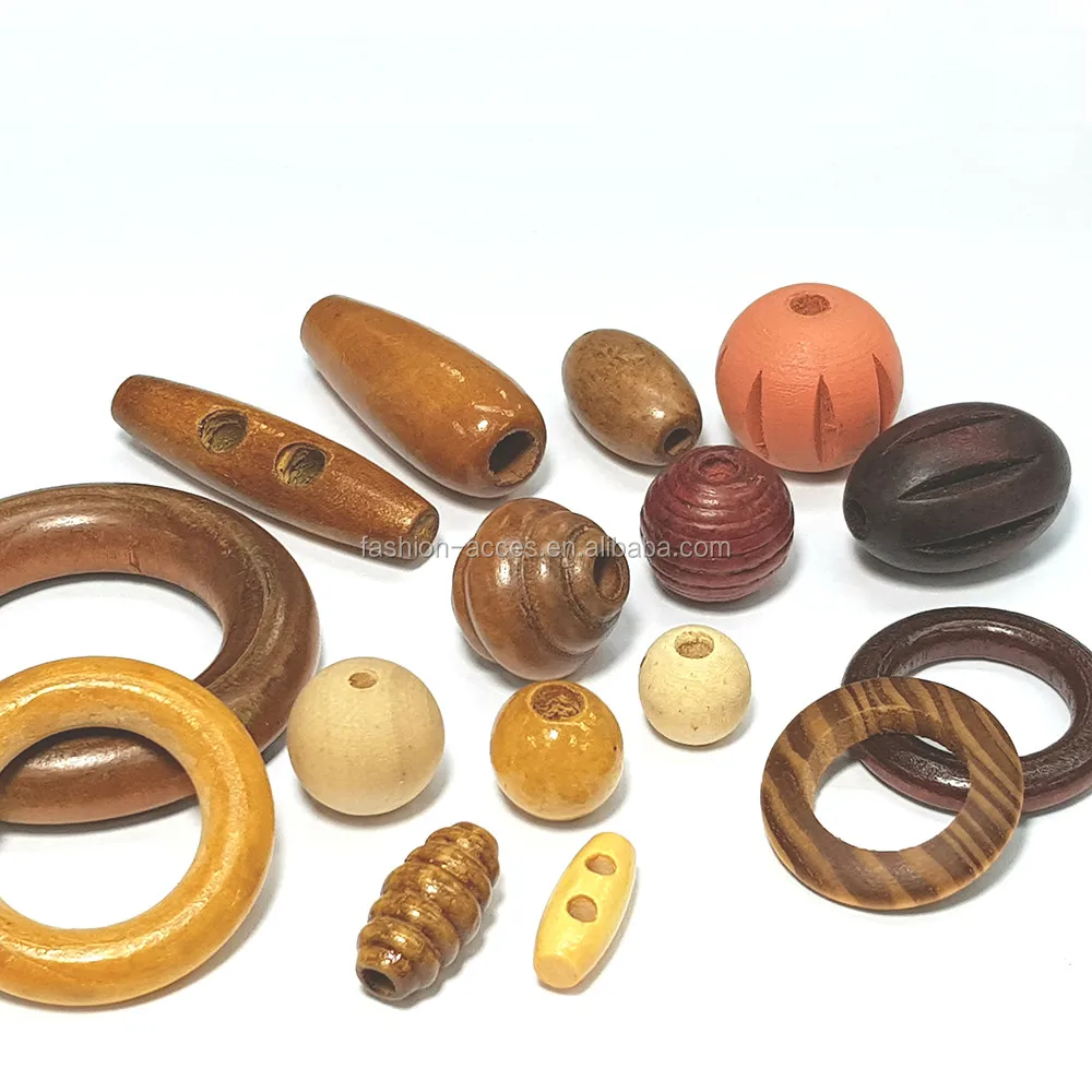 Fashion Natural Wooden Horn Toggle Button for Garments