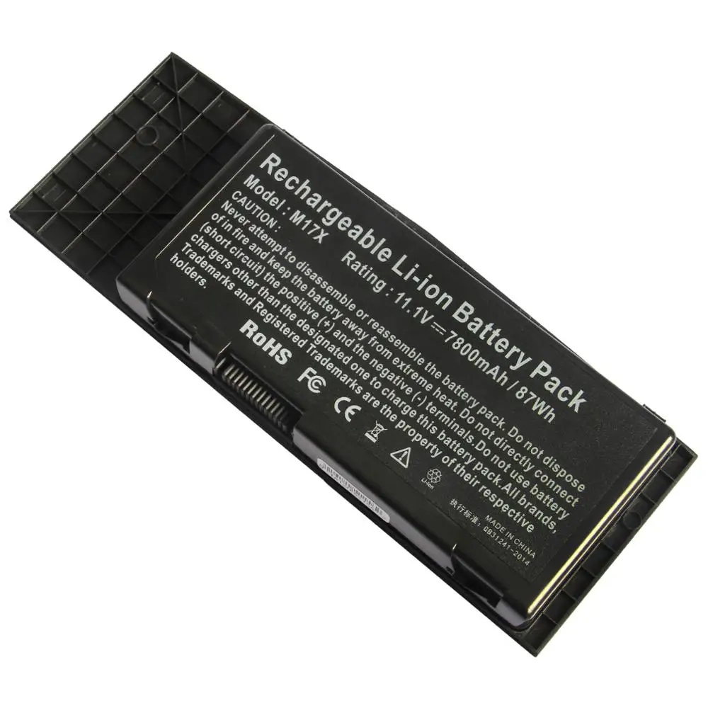 Laptop Battery for Dell Alienware M17x R2 11.1V 85WH C852J F310J