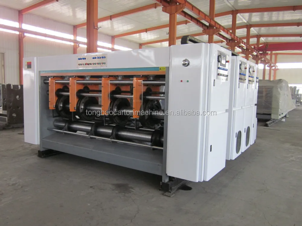 High speed 2 color flexo printing machine for corrugated paper factory supply