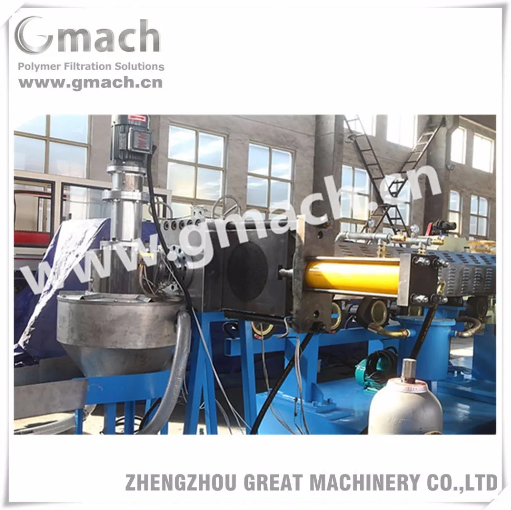 Plastic graulators/recycling granulators filtration part plate type hydraulic screen changer