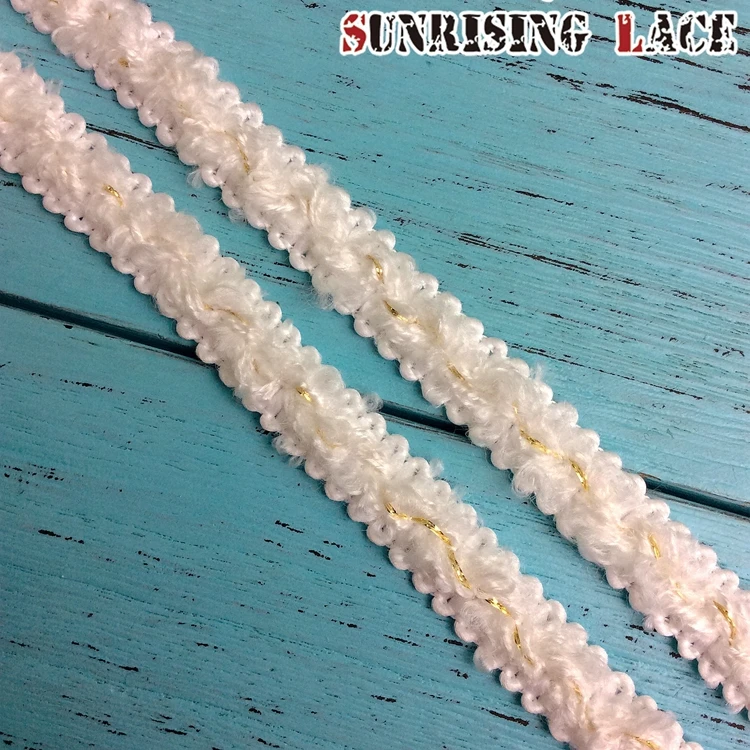 Отделка из полиэстера Gimp черного цвета оптом