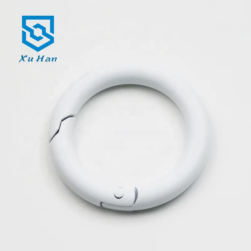 High quality metal round carabiner ring