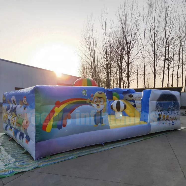 
Pororo inflatable bouncer PVC large inflatable bounce house KBS inflatable bounce house 