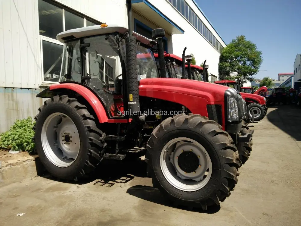 new design hot sail farm tractor 704,70Hp,4WD. 804 ,80Hp 4 WD with air coditioner and front end loader, use YTO,DEUTZ, engine