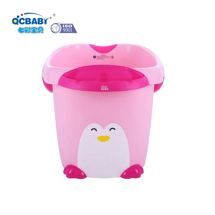 
2018 newest large baby bath tube kids bath tub with support 