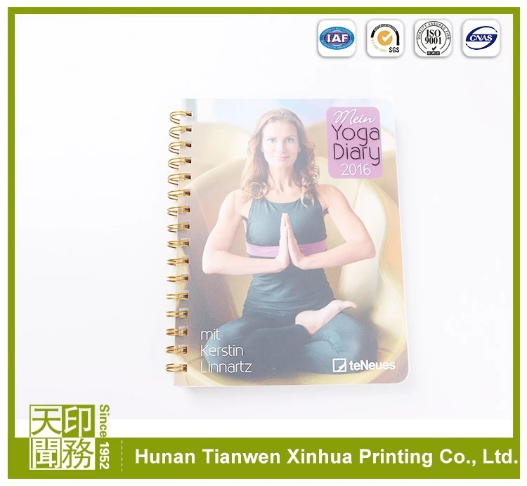 
small pocket student paper notebook with pvc cover 