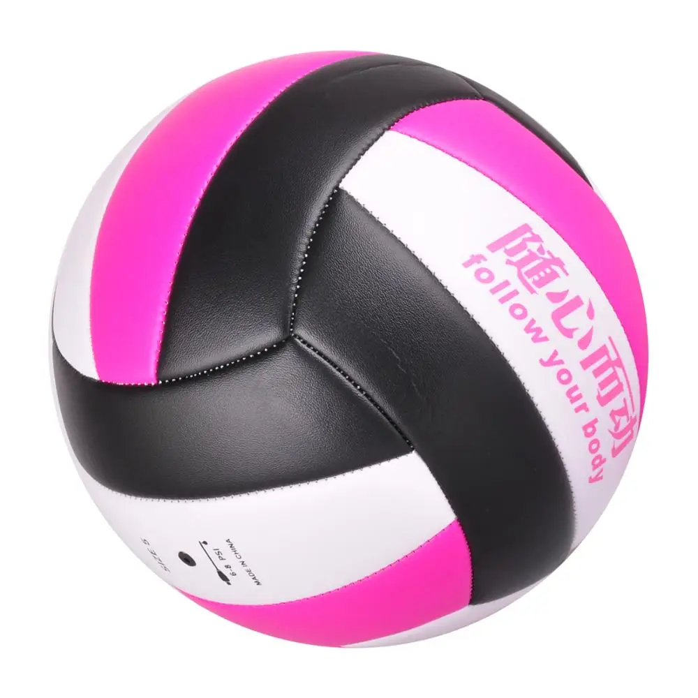 ПВХ пляжный Волейбольный мяч Стандартный тренировочный мяч Размер 5 под заказ оптовая продажа pu Волейбольный мяч