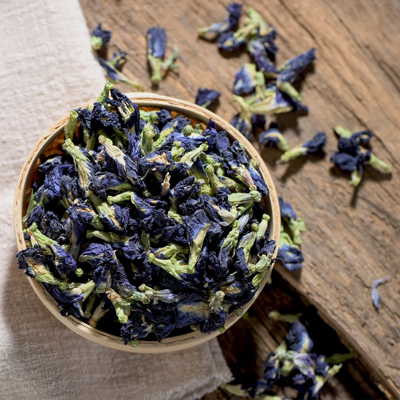 
D-A Butterfly flowder blue tea women slimming tea butterfly flowder tea drinking 