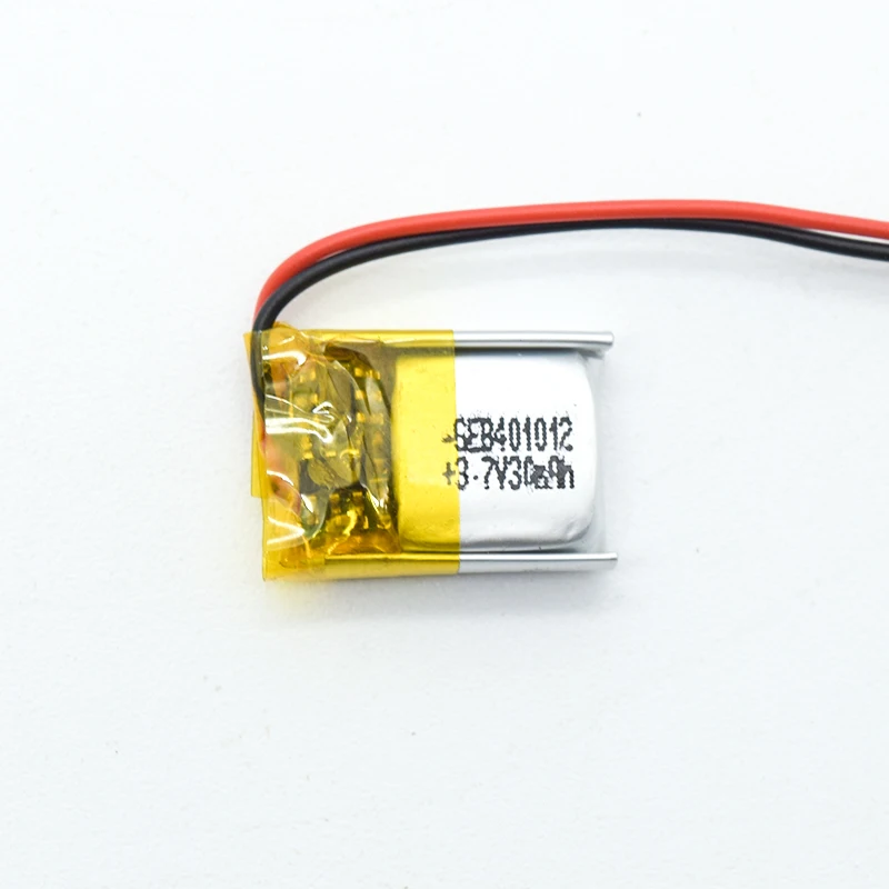 Small cell lithium ion batteries 401012 ultra thin battery 3.7V 30mah