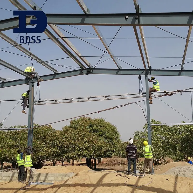 
1000 square meter Light Construction Steel Structure Warehouse building 