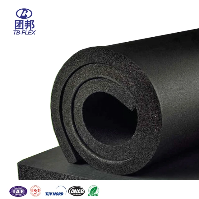 Building Material Rubber Foam Insulation For Sale Fireproof Board