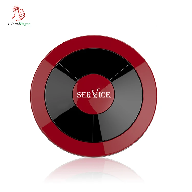 
HCM310 Newest 360 degrees all-round waterproof restaurant wireless service call button 