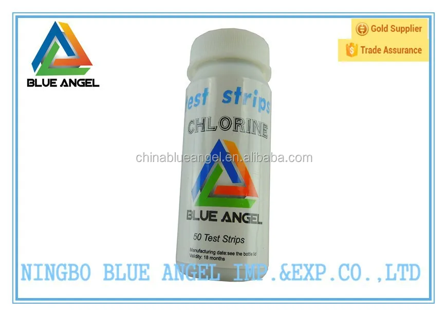 One Touch Test Strip for Chlorine CL test strips for pool and spa water