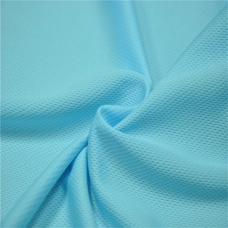 for sports garments polyester birdseye fabric 140gsm