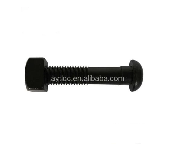 Rail Fish Bolt for rail fishplate with Nut & Washer